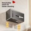 Soporte para papel higiénico de pared sin taladrar, organizador de baño para rollos y pañuelos