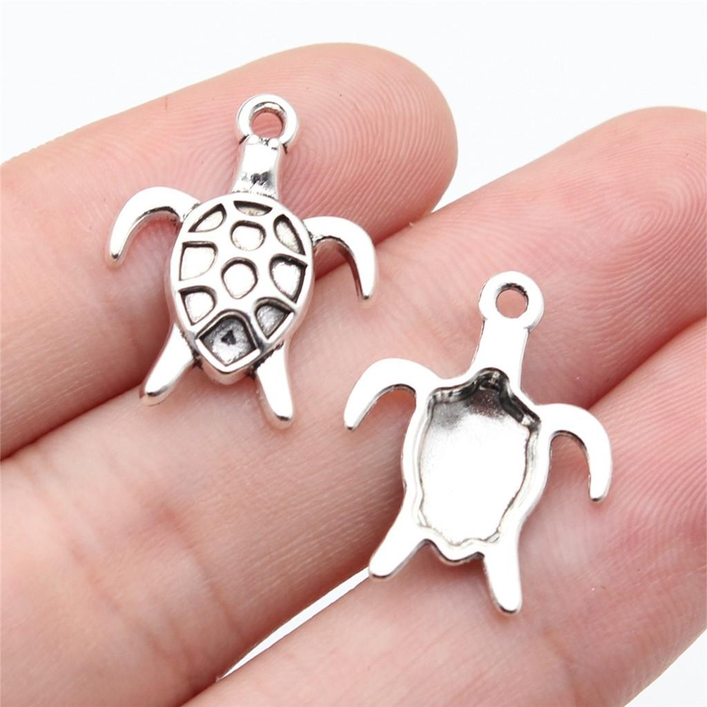 Charms Turtle Sea Turtle Pendants Minimalist Jewelry Components QC133