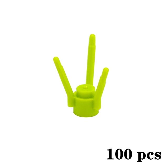 City Friend Accessories MOC Building Blocks Plant Bush Tree Flower Grass DIY House Parts Creative Bricks 3471 30176 32607 Toys