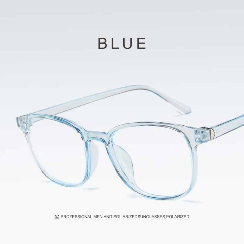 Anti-Blue Light Retro Reading Vintage Glasses Frame Fashion Computer Eyeglasses Frame For Women Colorful Mirrored