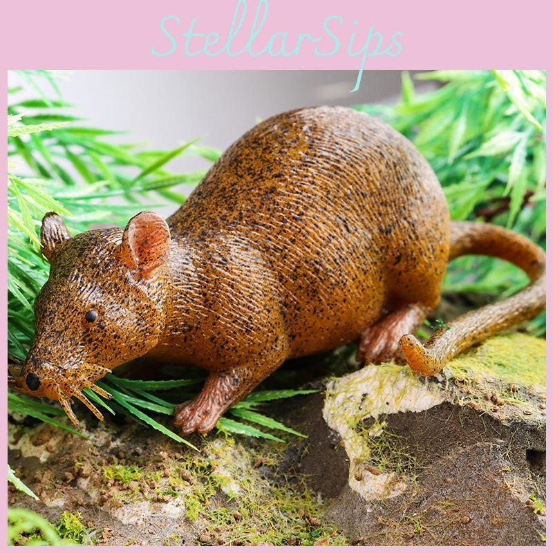 Cat Teething Toy Mouse With Durable Plastic Material For Biting And Selfplay