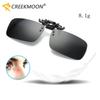 Fishing Eyewear Clip On Style Sunglasses UV400 Polarized Fishing Eyewear Day Time/Night Vision Travel Glasses for Sports Outdoor