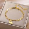 Cazador Stainless Steel Rabbit Cat Elephant Charm Bracelets for Women 2026 Animal Cute Hand Bracelet Jewelry Gift 2026
