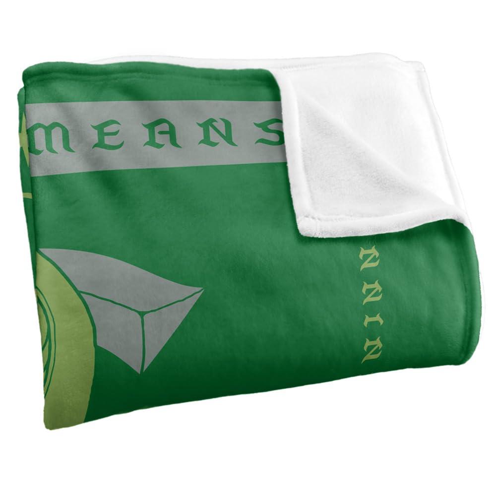 Harry Potter By Any Means Slytherin Blanket