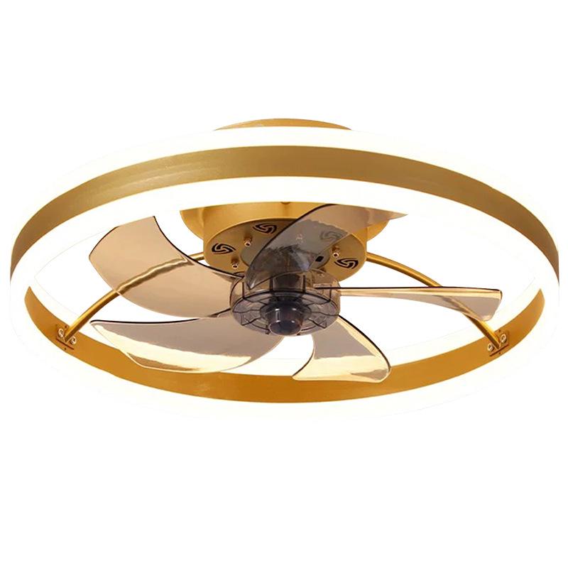 Japanese Style Minimalist Fan Light with Nordic Chandelier for Bedroom or Restaurant