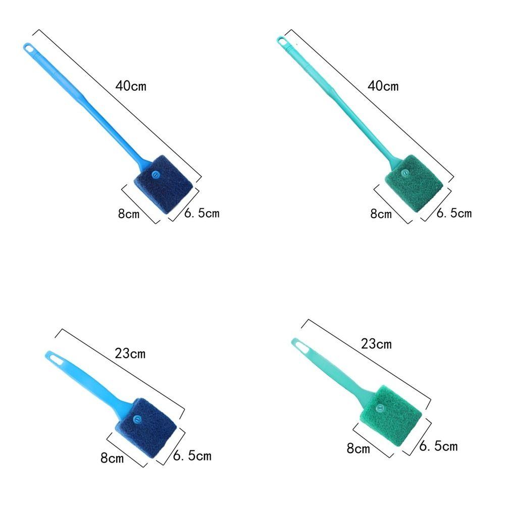Window Scraping Fish Tank Cleaning Brush Double Sided Sponge Algae Scraper  Glass Acrylic Fish Tank