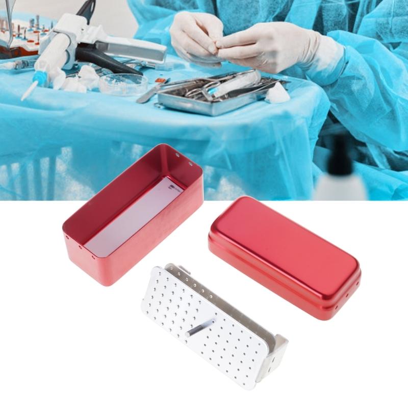 Portable Polishing Brush Cup Block With 72 Holes Efficient Easy To Clean Dental Box For Dental Tool Organization