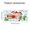 Christmas Cute Bird Wall Sticker Home Decoration Branch Wall Sticker Glass Window Paste Double Sided Visual Decoration Accessory