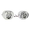 Waterproof Motorcycle Bluetooth Speaker Hands Free Calls Chrome All In One Motorcycle Sound System with Remote Control