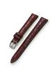 MORELLATO Calf Crocodile Embossed Watch Strap LIVERPOOL 14mm Burgundy with Replacement Tool [Authorized Import] D0751376081014M