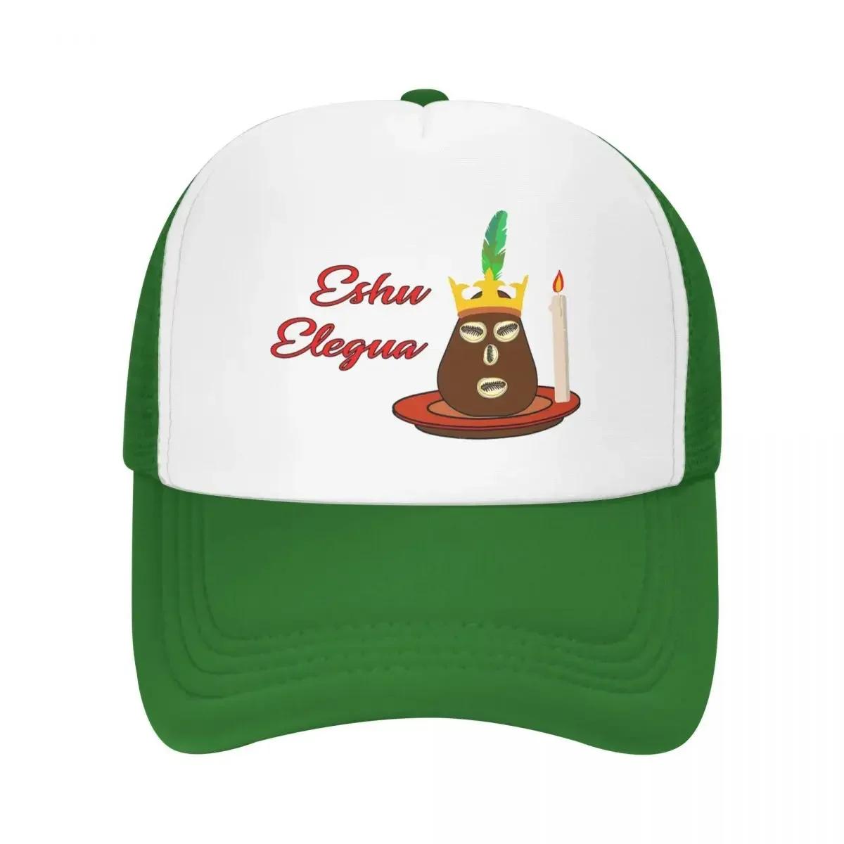 

Eshu Eleggua Cap Fashion Casual Mesh Baseball Caps Adjustable Hat Hip Hop Summer Unisex Baseball Hats Polychromatic One Size
