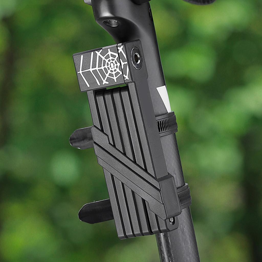 High Security Bicycles Lock Heavy Duty AntiTheft Cycling Lock with Key and Brackets Bike Security Folding Lock Enduring