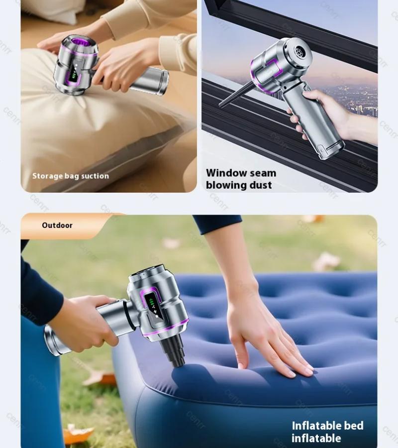 New 998000PA Car Vacuum Cleaner Rechargeable Cordless Portable Powerful Mini Car Vacuum Cleaner for Home Handheld Blower Car Cleaner