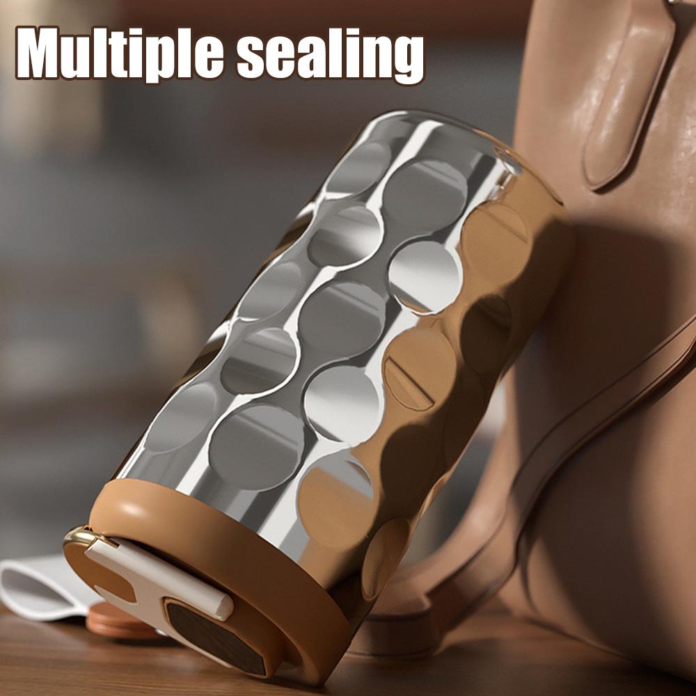 Stainless Steel Thermos Cup Led Smart Temperature Display Vacuum Leak-proof Coffee Mug 410ml Portable Travel Office Thermoses