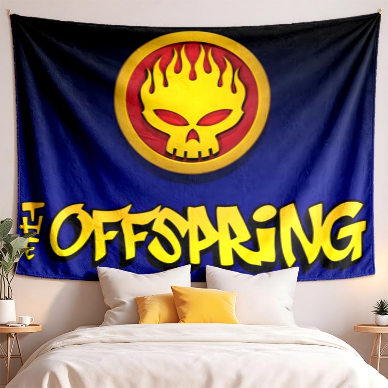 Offspring Band Tapestry highquality for decorating living room bedroom dorm walls ideal as bedroom wallart orholiday gift