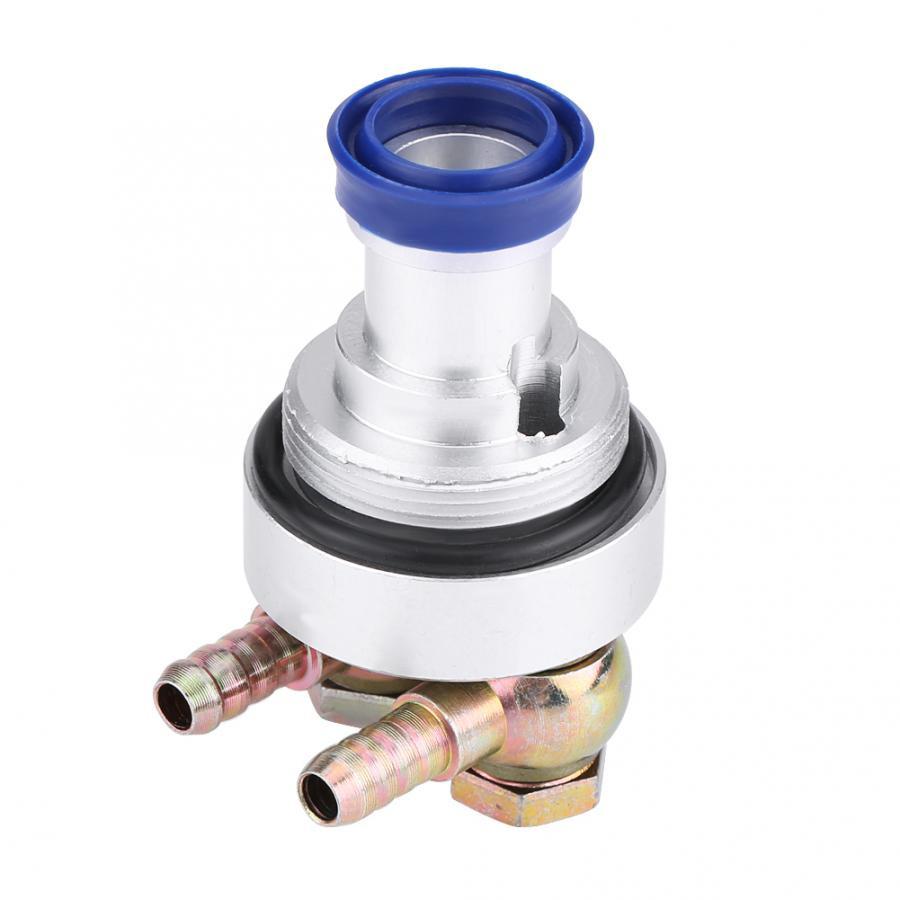 Motorcycle Oil Cooler System Adapter For GY6 100cc 125cc 150cc Scooter Engine