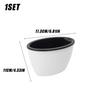 Self Watering Flower Pots Drainage Hole Plant Planters Clear Reservoir Saucer Breathable Root Protection Home Garden Accessories