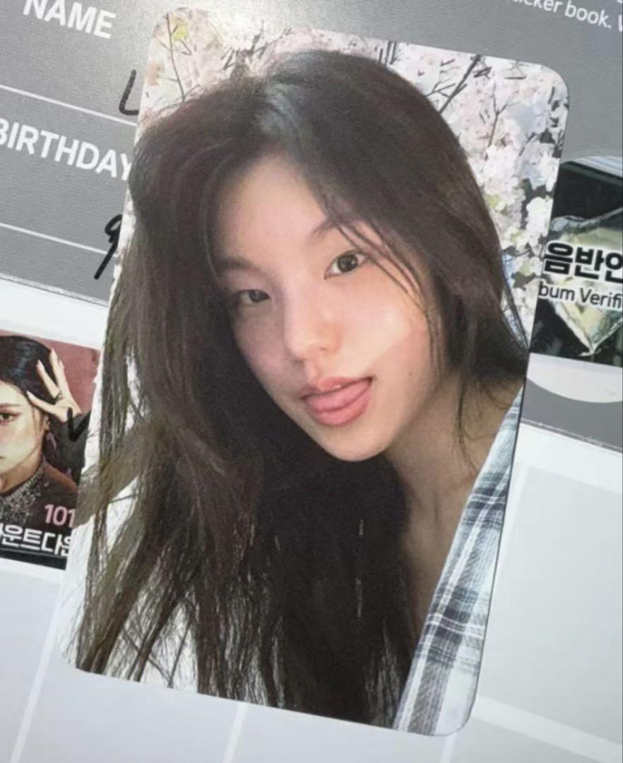 

[USED] itzy Yeji GOLD MCD Sanok pre-recorded limited trading card