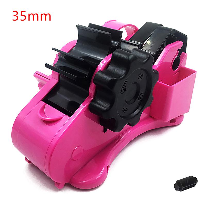 Semi-Automatic Tape Dispenser Multi-Roll Cutting Reusable Thermal Tape Dispenser With Compartment For Thermal Transfer Tape