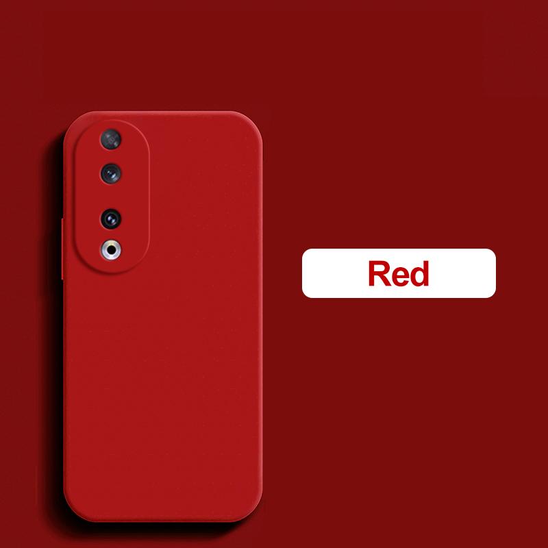 Für Honor 90 Pro Honor90 Pro Hülle Quadratische Flüssigsilikon Weiche Hülle Für Honor 90 Pro Honor90 90Pro 5G Stoßfeste Handyhülle