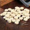 Wool Polishing Buffing Wheel For Power 1 X 1/4 25mm X 8mm Rotary Tool Kit Pad