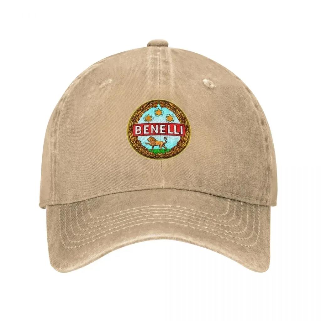 Benelli Vintage Motorcycles Italy Baseball Cap Hood Christmas Hat Hip Hop Women Beach Fashion Unisexs