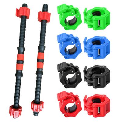 1 Paar Langhantelklemmen, Spinlock-Kragen, Verriegelungsclips, Gewichtheben, Fitnessstudio, Langhantelkragen, Schnellspannklemmen für Gewichtheben, Bankdrücken