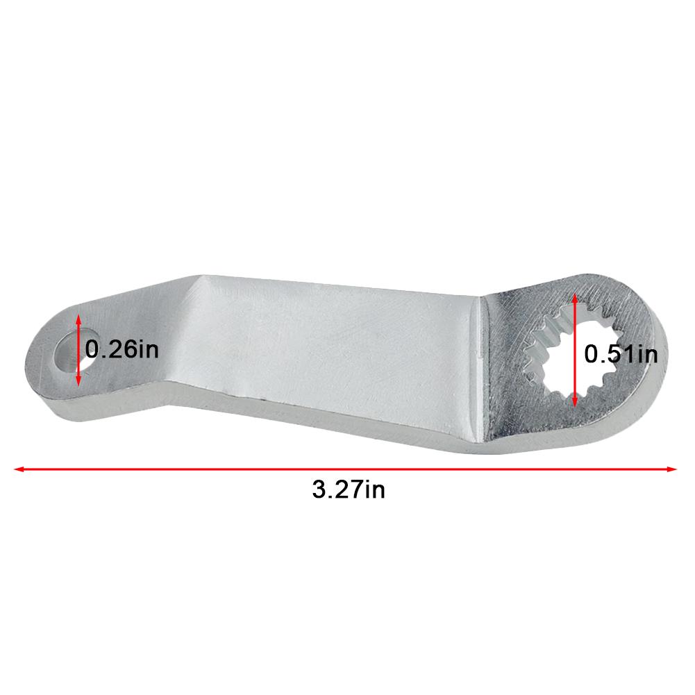 Reverse Gear Shifter Bellcrank Lever Silver Bellcrank Lever Steel Reverse Shifters Bellcrank Replacement Car Accessories Parts