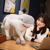 Non-Toxic 50Cm Kawaii Transformed Shark Horse Plush Toy Cute Horse Doll Animal Pillow Soft Cartoon Cushion Children'S Christmas Gift