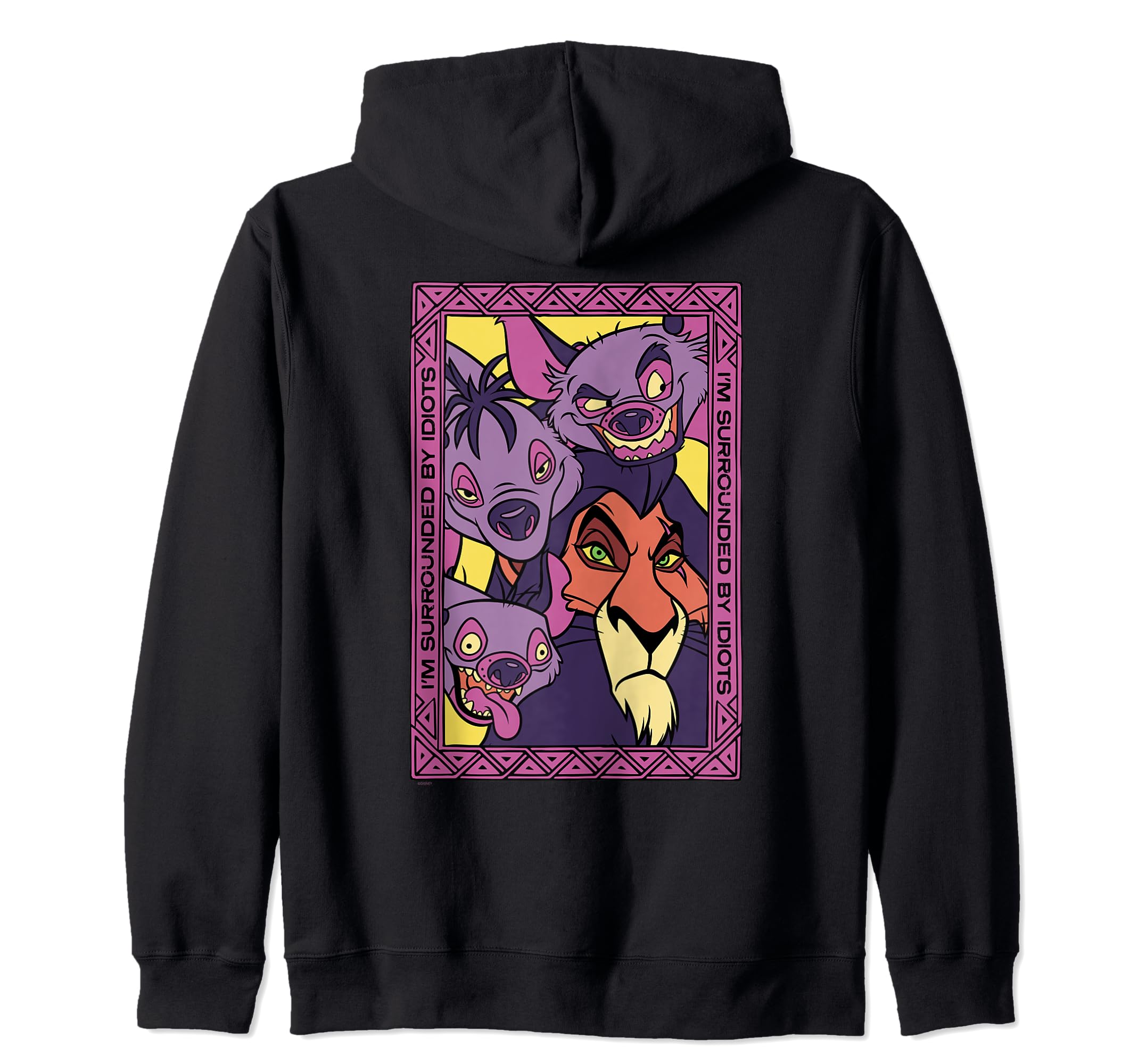 

Disney s The Lion King 30th Anniversary Scar and the Hyena Trio Zip-Up Hoodie