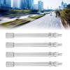 4pcs Truck Extension Valve, Car Tire Valve Extension 100mm Chrome Tire Valve Extension Rod