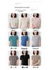 Autumn Women's Knitwear: Round Neck Short Sleeve Pullover Sweater