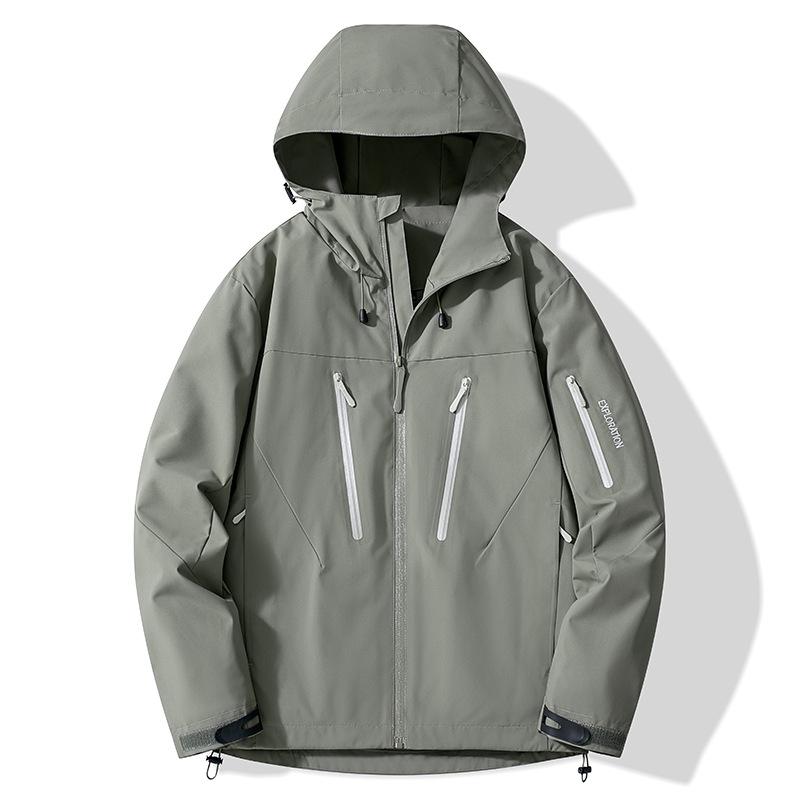 767 Style Unisex Spring/Autumn Outdoor Shell Jacket: Lightweight Travel, Hiking & Mountaineering Outerwear