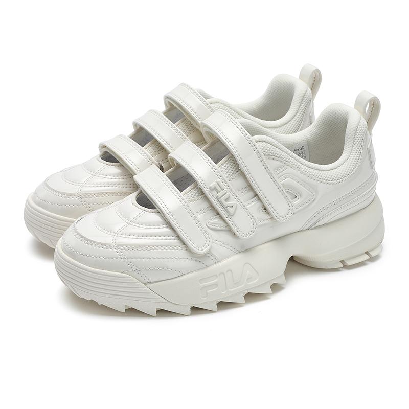 FILA Disruptor 2 Retro Series Fashion Classic Trendy Sports Commuter Comfortable Low-Top Lifestyle Casual Shoes Women sneaker Off-White F12W522150FGD