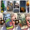 Farm Vehicle Tractor Phone Case For Samsung Galaxy S25 Ultra S9 S10 S20 S22 S21 S23 FE S24 Plus Back Cover Shell