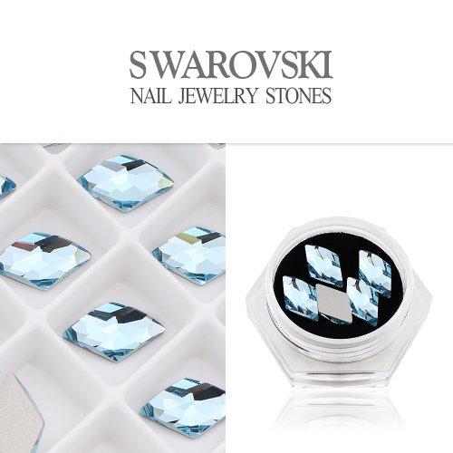 

Rhombus Aquamarine Nail Stone Fancy Stone 5pcs DSJAF-2709-AQ