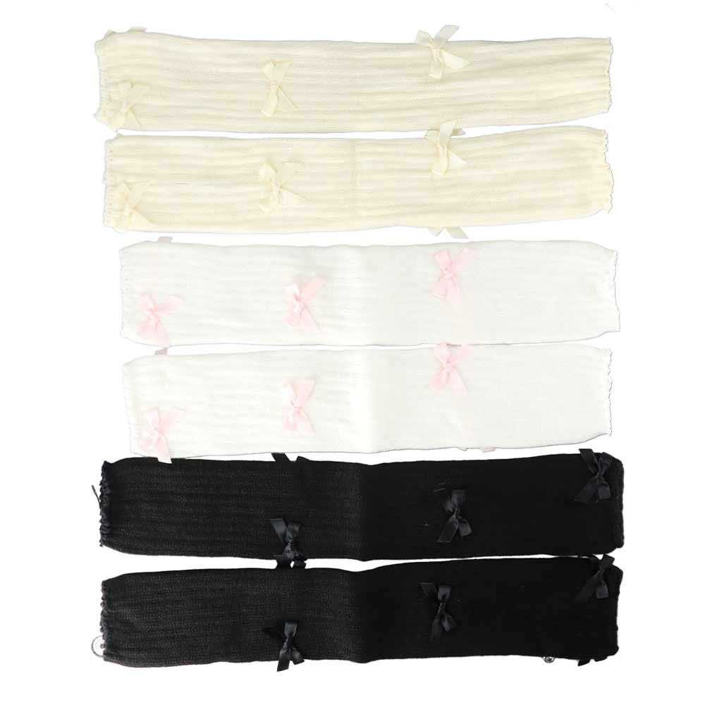 

JK Knitted Leg Cover Japanese Style Ballet Guards Socks Punk Leg Socks Lady бежевый