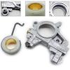 Auto Oiler Oil Pump Replacement 1128640 Chainsaw Parts Easy Installation For 046 Ms460 Garden Yard High Quality