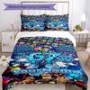 Roblox 491 Customize Your Name Bedding Set Breathable Duvet Cover with Pillowcases Home Decoration Birthday Gift