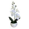 Realistic Simulation Flower Arrangement Flower Silk Flower Pot Butterfly Orchid Realistic Appearance Versatile Decoration