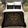 Medieval Dark Retro Digital Print Polyester Bedding Sets Boys Bed Linen Set For Teens Queen Bedding set Bed Comforter Set