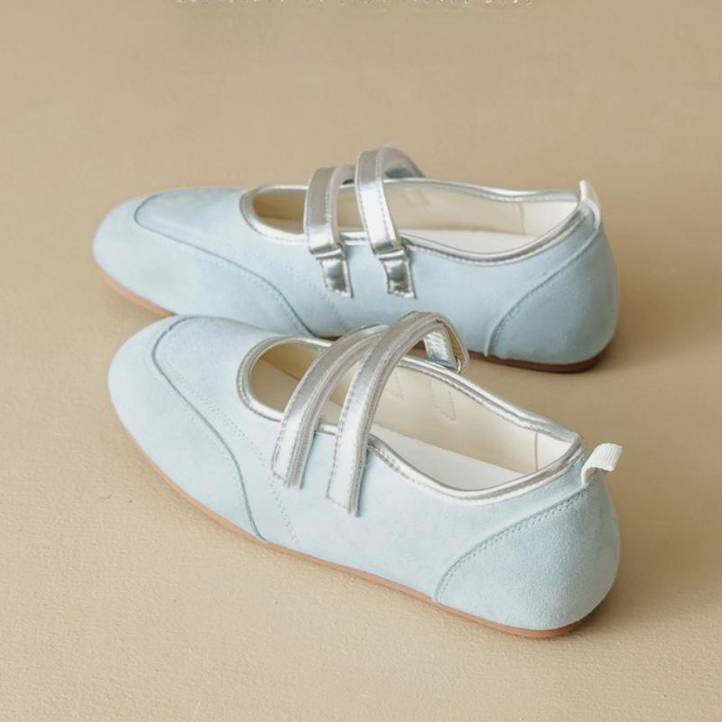 

Mary Jane Sports Sandals Women 2025 New Summer Female Ballet Training Shoes Women s Anti-slip Flat Shoes 35 бежевий