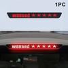 Eye-Catching Car High-Mounted Brake Light Sticker, Projection Light Translucent Film Eye Pattern, Suitable For All Car Models