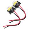 2stk H11 keramisk hunnkontakt 2 pins 2 hulls ledningsnettutskifting 1mm 1224V