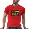 Nuovo Running Man, Airwalk Shoes T-shirt per Skateboard Design. T-shirt top carini t-shirt personalizzate t-shirt grafiche t-shirt da uomo alte