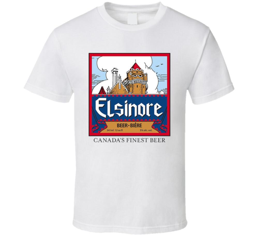 Elsinore Beer As Seen On Strange Brew T Shirt