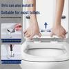 FEEGOO Universal U-Shape Toilet Seat Cover