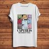 Cute Capybara Funny Tshirt Daily Oneck Short Sleeve White Unisex TShirt Casual Streetwear TeeBreathable Nocracking Printing