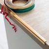 2m x 2cm Wand-Innen- und Außenecken-Schutzband selbstklebend PVC Schreibtischmöbel-KantenSchutzleiste weicher Stoßfänger
