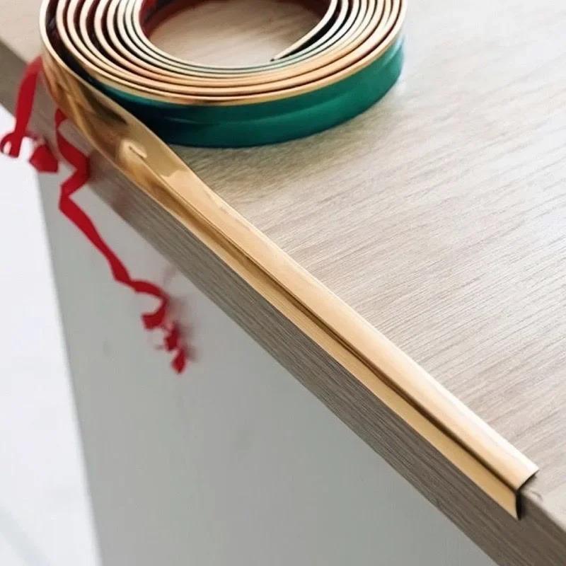 2m x 2cm Wand-Innen- und Außenecken-Schutzband selbstklebend PVC Schreibtischmöbel-KantenSchutzleiste weicher Stoßfänger